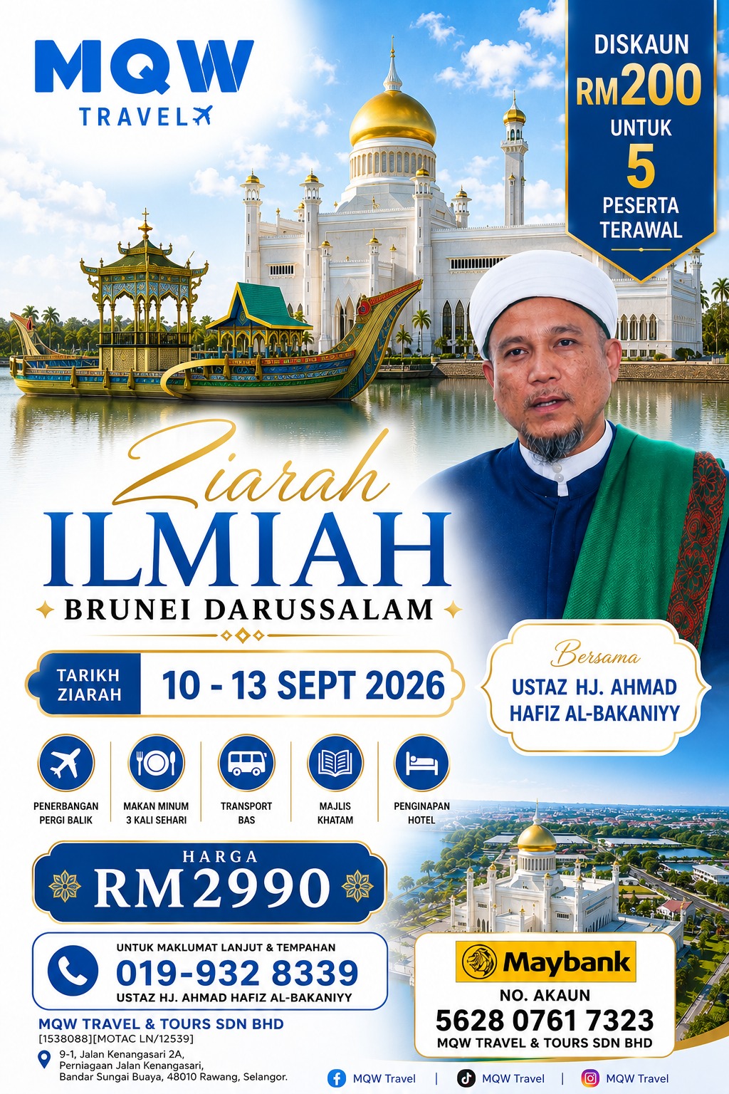 Ziarah Ilmiah Brunei Darussalam MQW Travel